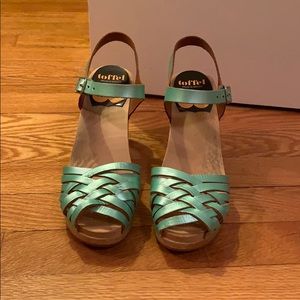 Superhigh Swedish Hasbeens- Metallica teal!